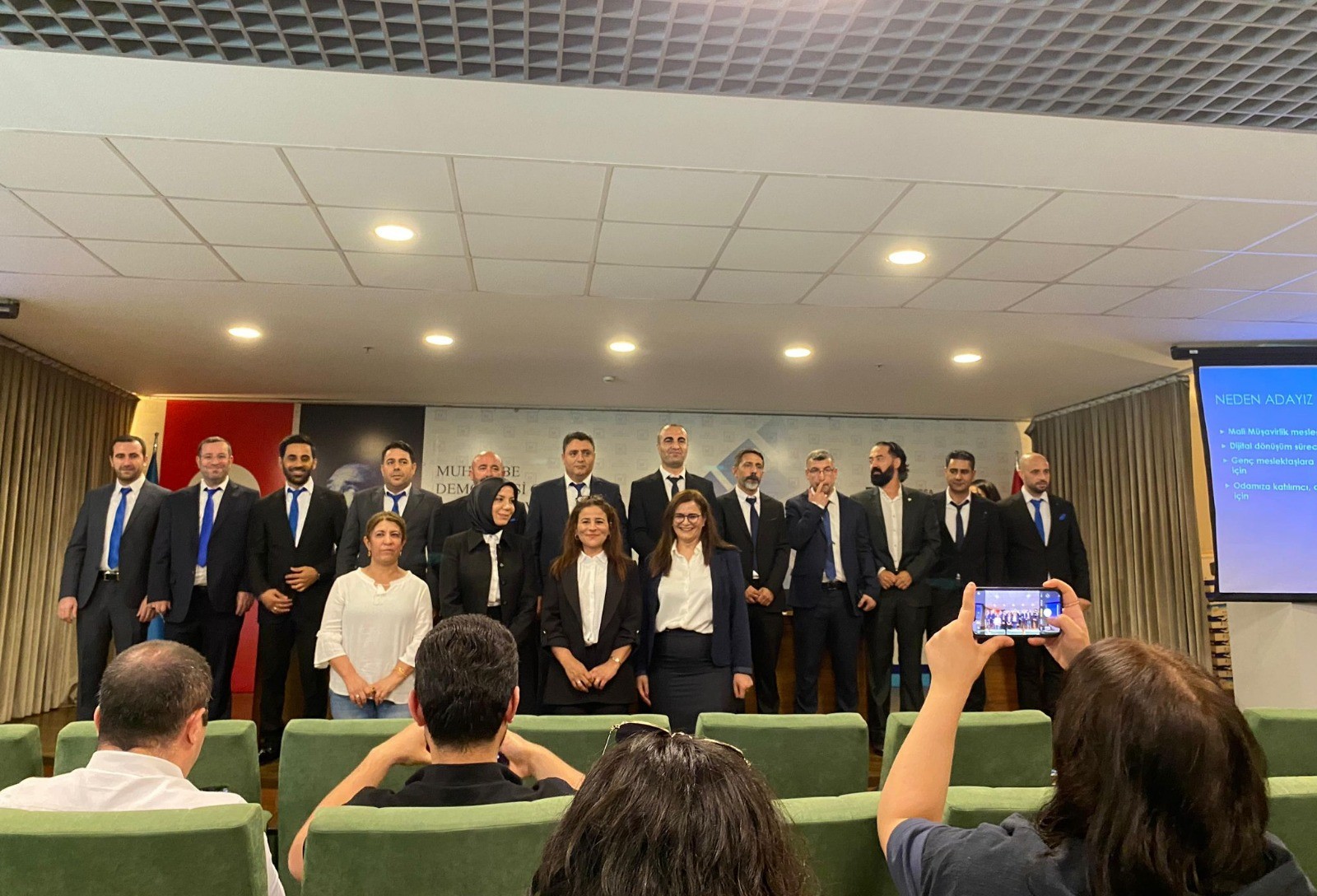 Bursa SMMM Odası seçimlerinde ilk kadın başkan adayı sahneye çıktı