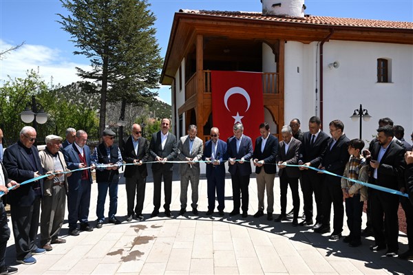 Altay: Tarihe not düşen bir yapıyı restore etmekten ne kadar gurur duysak azdır