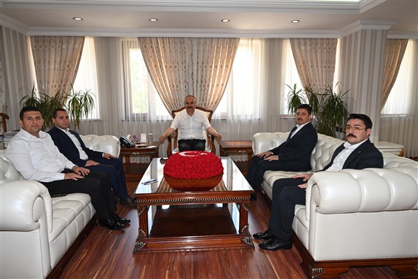 Siirt Vali Yardımcılarından Batman Valisi Canalp’e ziyaret