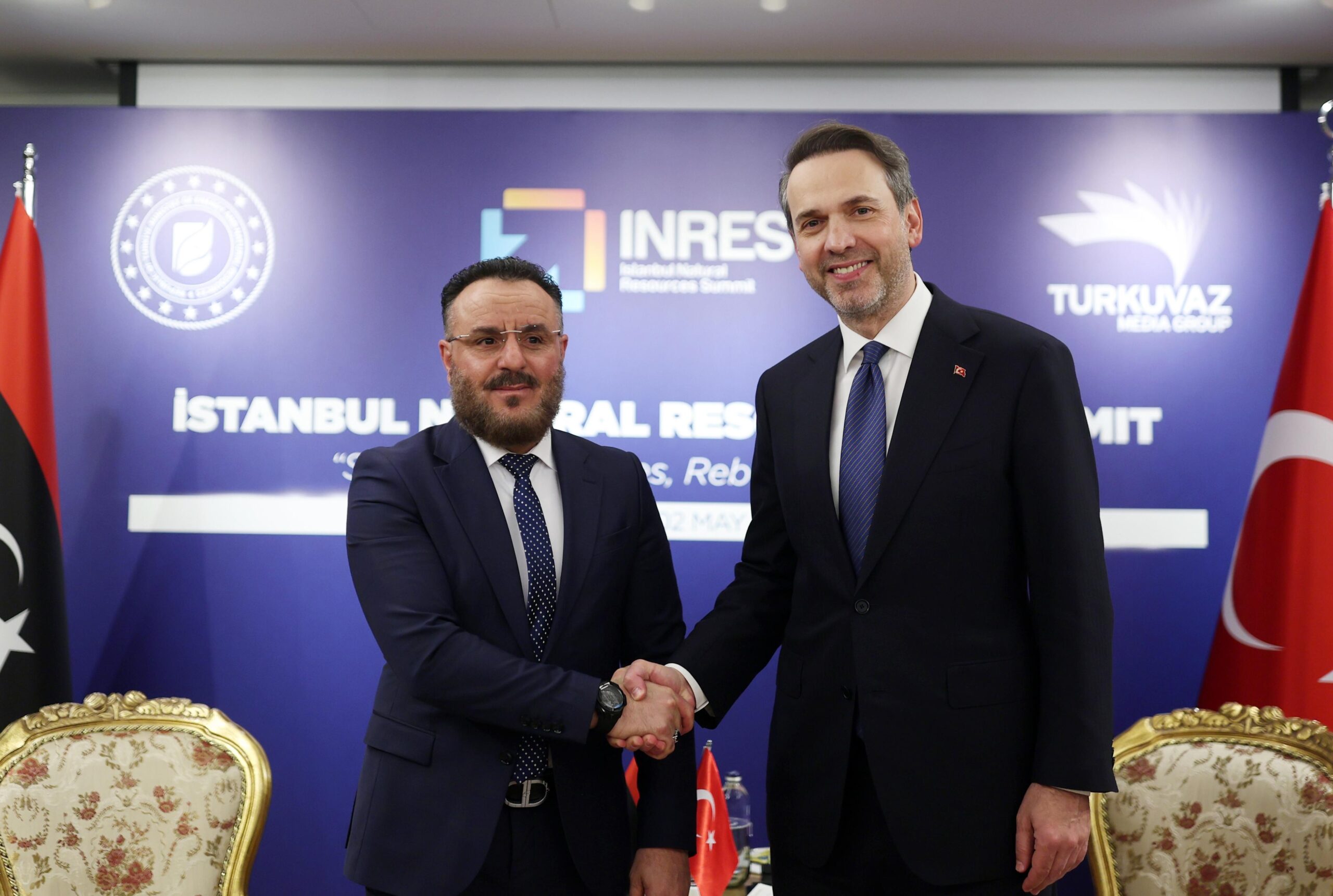 Bakan Bayraktar, Libya Sanayi ve Madenler Bakanı Abu-Heisa ile görüştü