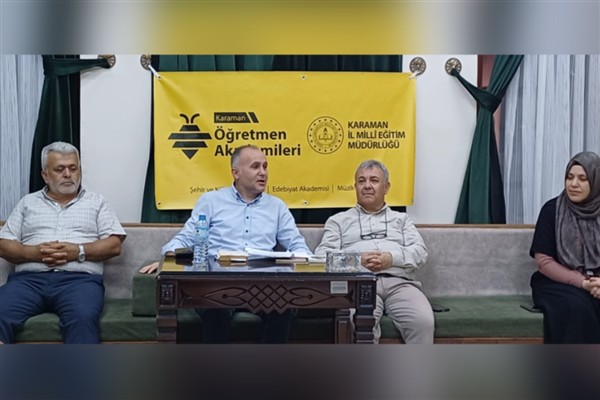 Karaman’da öğretmenlere Necip Fazıl Kısakürek anlatıldı