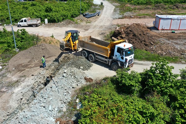 Ordu’da altyapı çalışmaları sürüyor
