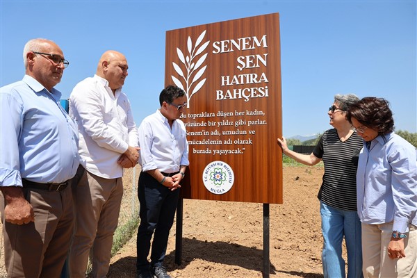Senem Şen Hatıra Bahçesi açıldı