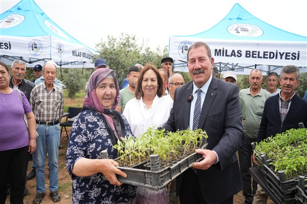 Milas’ta fide dağıtımı gerçekleştirildi