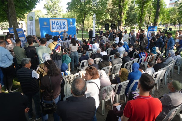 DBB Eş Başkanları, Halk Buluşması’nda vatandaşlarla buluştu