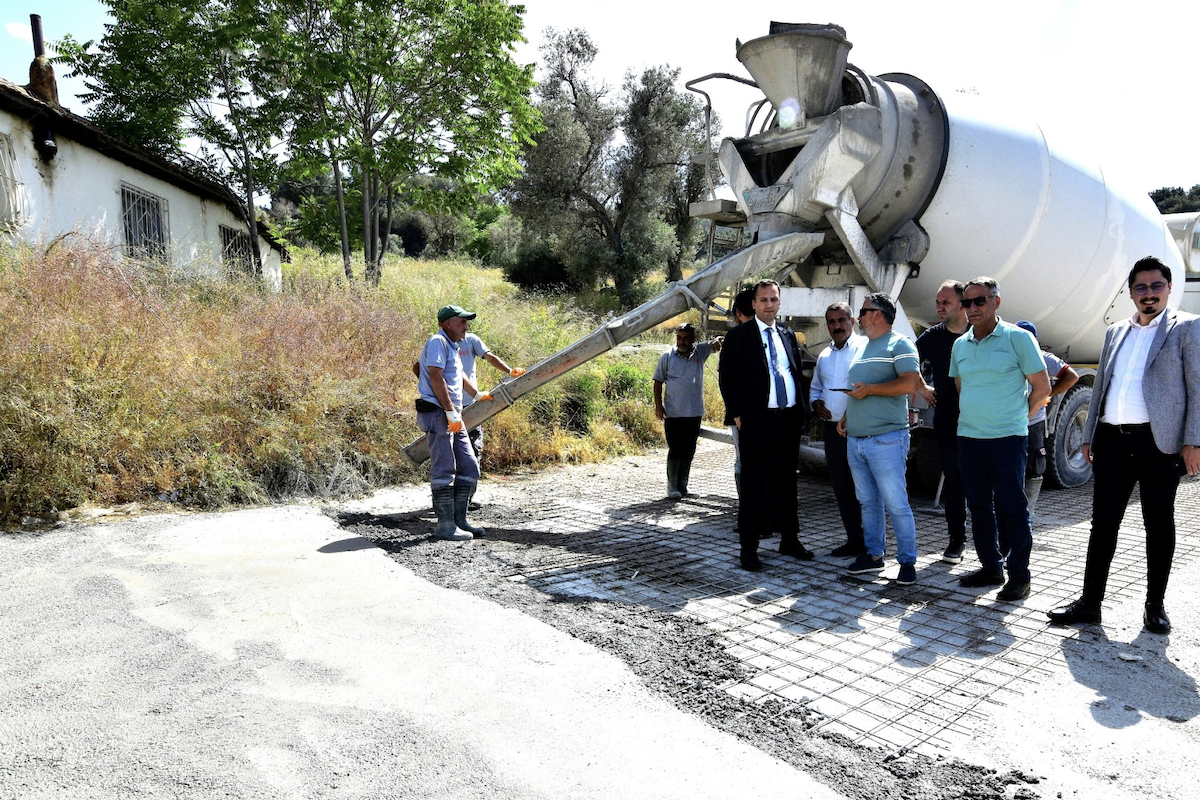 Bornova’da yeni yol ile ulaşımda kolaylık hedefleniyor