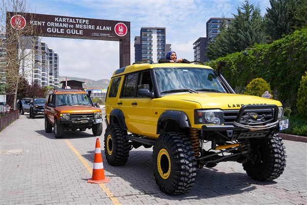 Özel bireylere özel offroad konvoyu