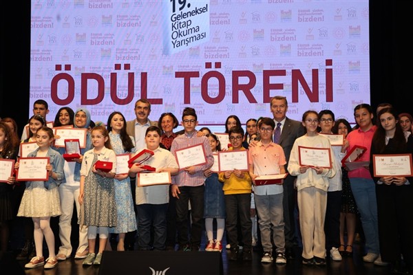 19. Geleneksel Kitap Okuma Yarışması’nın ödülleri sahiplerini buldu