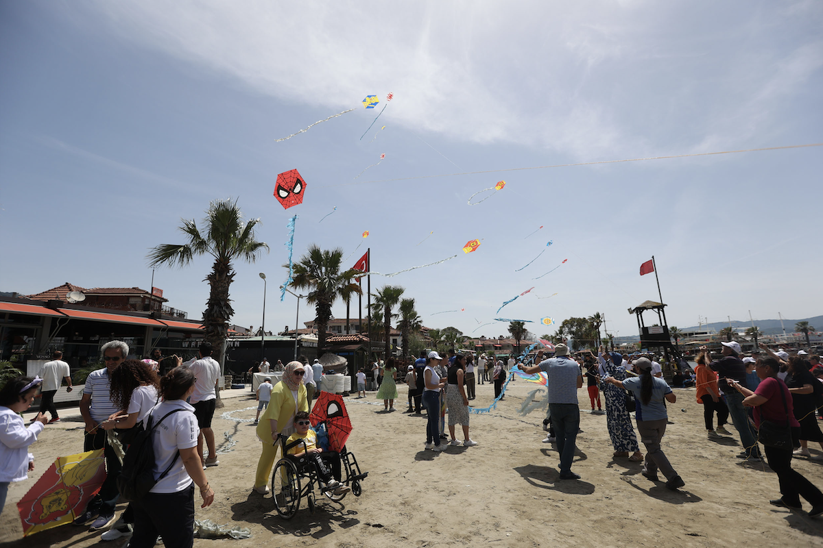 Muğla’da Engelsiz Uçurtma Şenliği düzenlendi