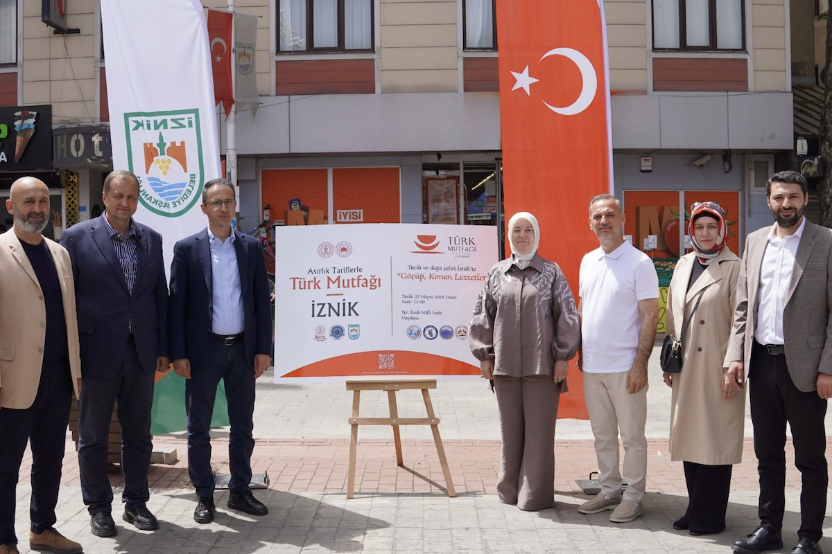 İznik’te Göçüp Konan Lezzetler etkinliği düzenlendi