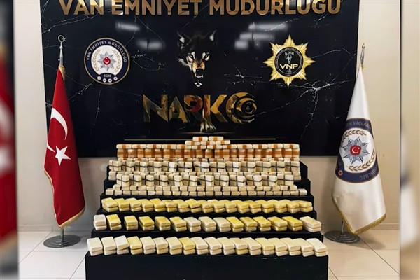 Van ve Şanlıurfa’da 311,5 kilogram uyuşturucu ele geçirildi