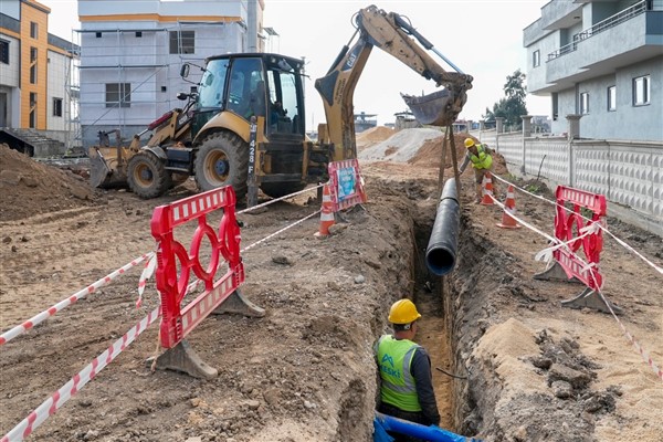 MESKİ, Tarsus’un yeni yerleşim bölgelerine atık su altyapısı kazandırdı