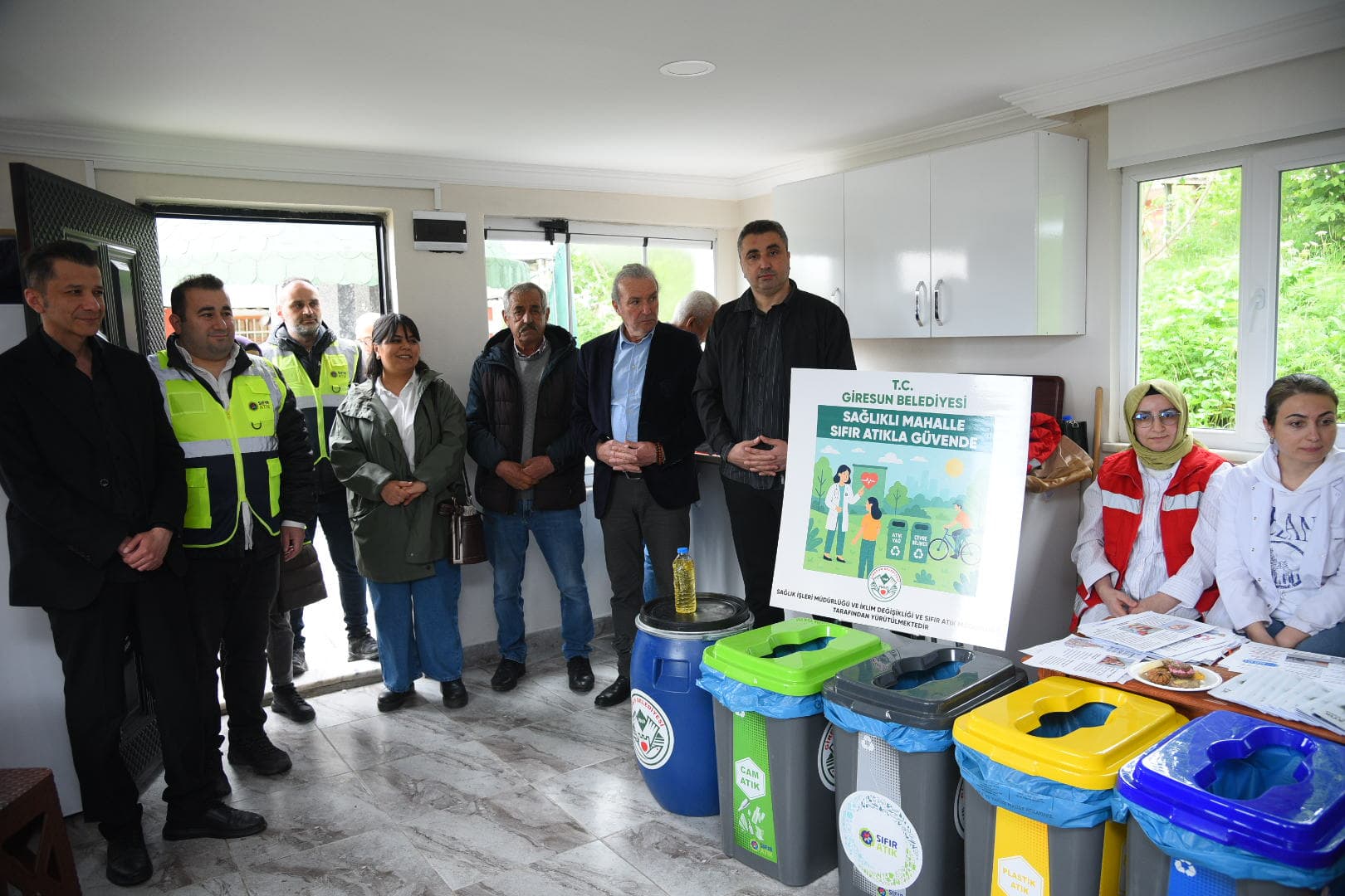 Giresun Belediyesi’nden “Sağlıklı Mahalle – Sıfır Atıkla Güvende” etkinliği