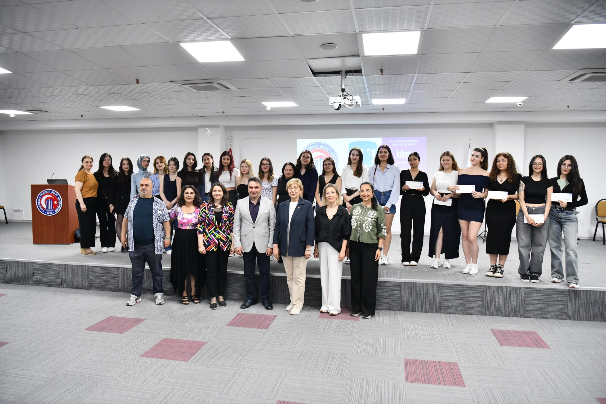 Kadın hakları eğitim programı başarıyla tamamlandı