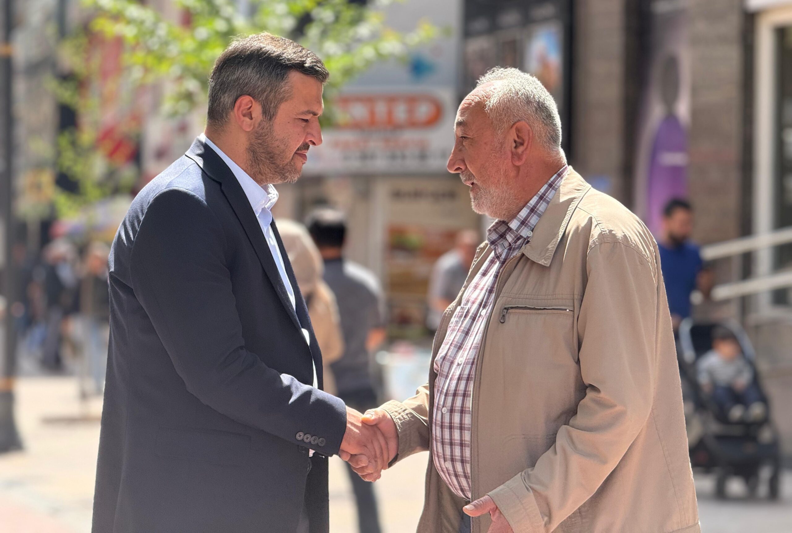 Başkan Çetinkaya, vatandaşlarla buluştu