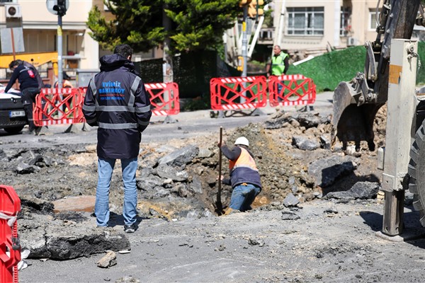 Bakırköy’deki su baskını sorunları çözülüyor