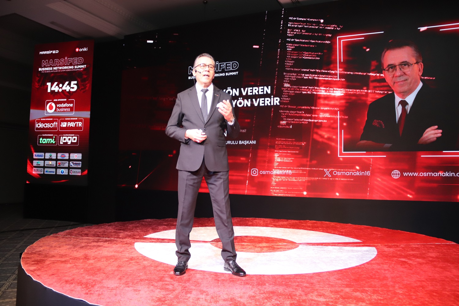 MARSİFED Başkanı Akın: Bilgiye yön veren, dünyaya yön verir