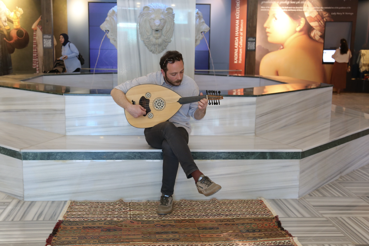 Hamam Müzesi’nden ziyaretçilerine müzikli sürpriz