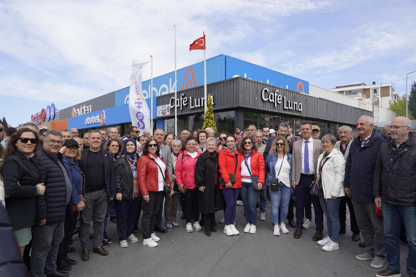 Başkan Sarıkurt, Emek ve Dayanışma Günü’nde düzenlenen yürüyüşe katıldı