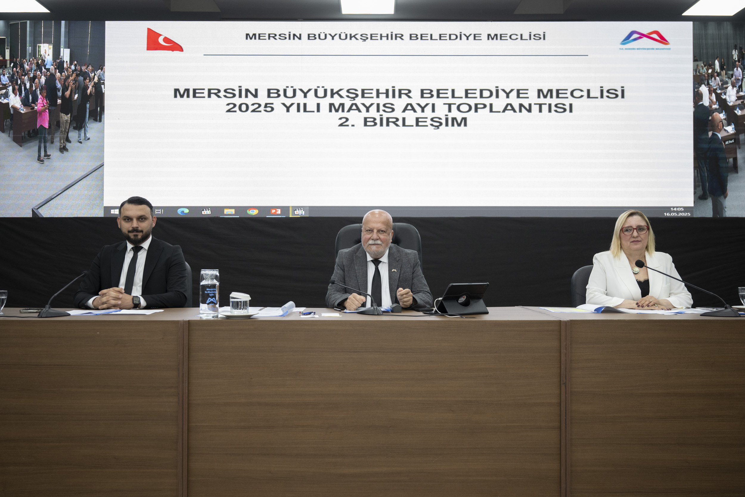 Mersin Büyükşehir Belediye Meclisi’nin Mayıs Ayı Olağan Toplantısı 2. Birleşimi yapıldı