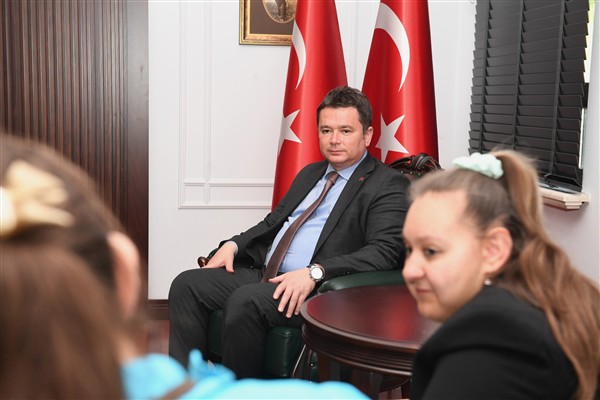 Başkan Aydın, OBAM üyeleri ile görüştü