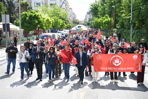 Keşan’da farkındalık yürüyüşü