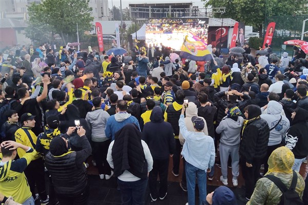 Çorlu’da Final Four heyecanı dev ekranda yaşandı