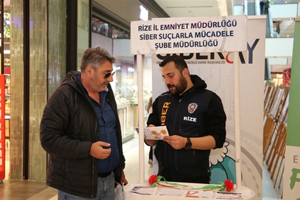 Rize’de önleyici faaliyet ve bilgilendirme çalışmaları