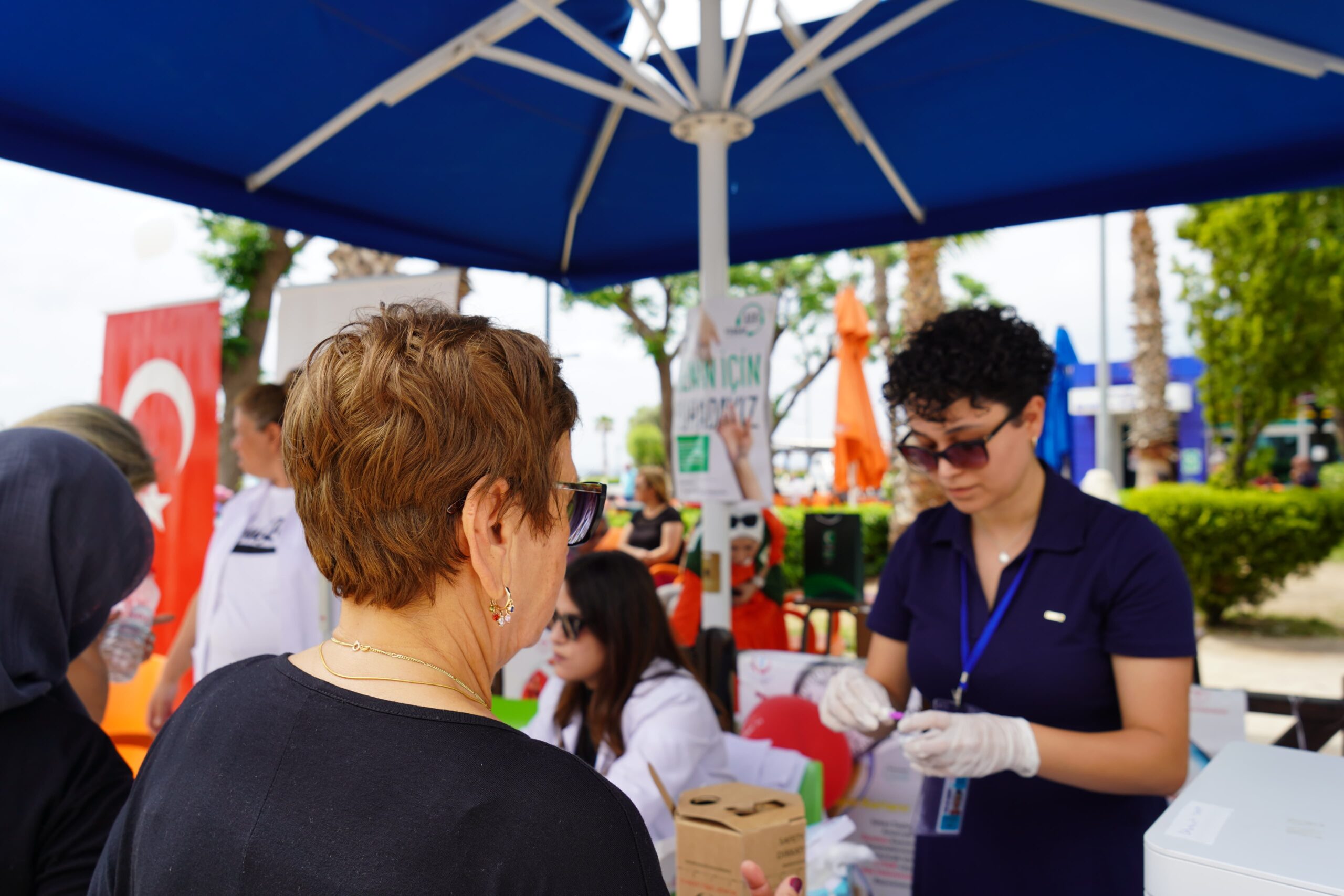 Konyaaltı’nda sağlık taramaları yapıldı