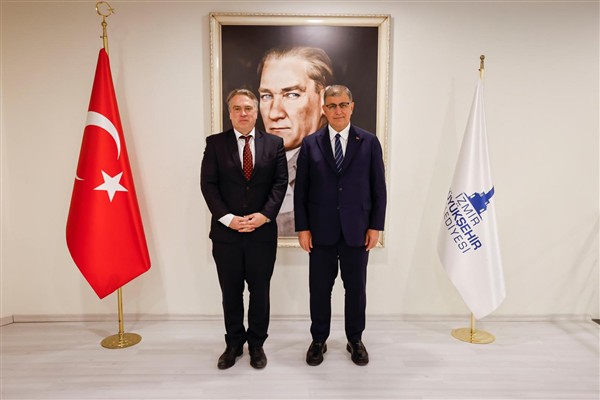 Başkan Tugay, AB Türkiye Delegasyonu Başkanı Büyükelçi Ossowski ile görüştü