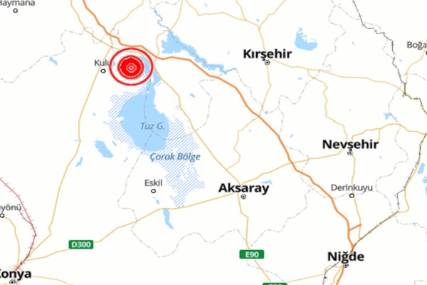 Konya’da deprem
