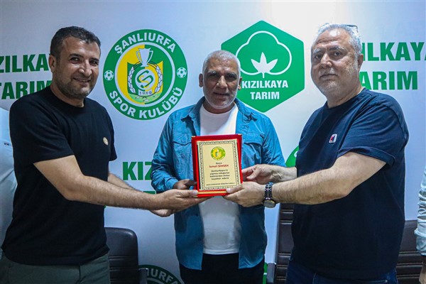 Şanlıurfaspor’dan eski yönetici İsmail Şimşek’e teşekkür