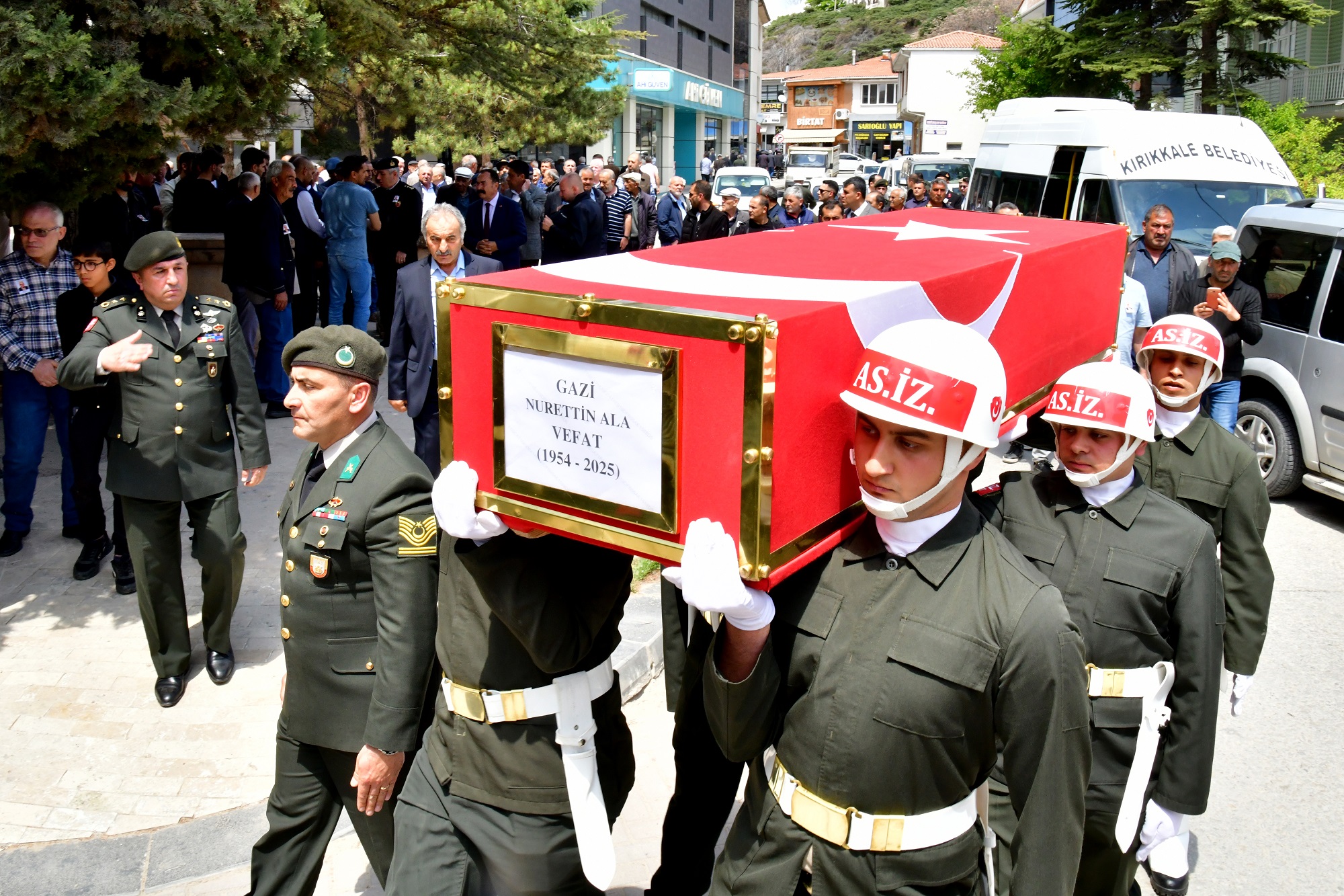Kırşehir’de Muharip Gazi Nurettin Ala’nın cenaze töreni düzenlendi