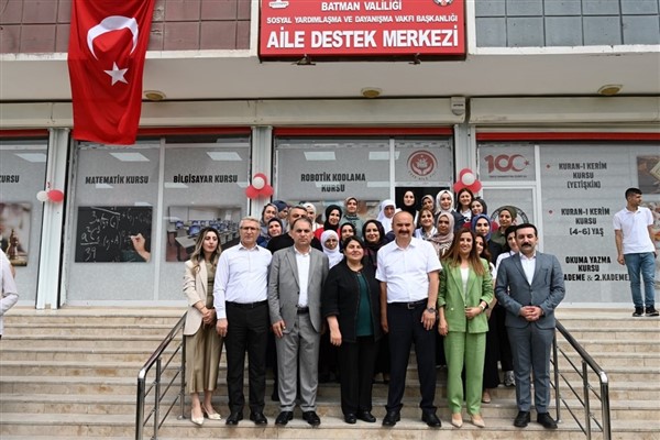Batman Gültepe Aile Destek Merkezi hizmete açıldı