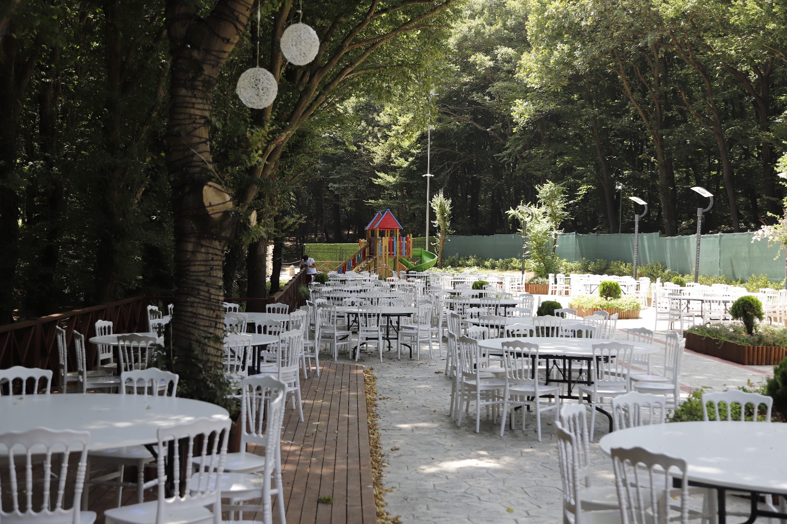 Fatih Sultan Mehmet Tabiat Parkı, nikah sezonuna hazır