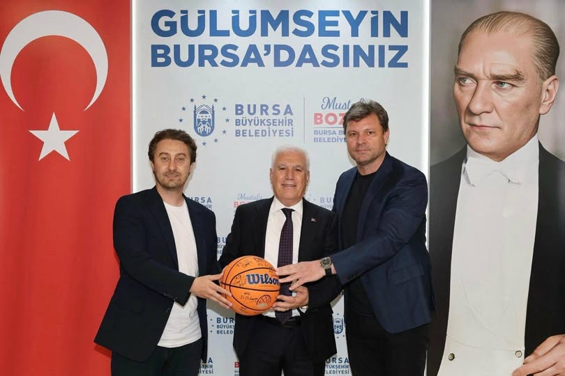 Bursaspor Yörsan Başkanı Sezgin’den Başkan Bozbey’e ziyaret