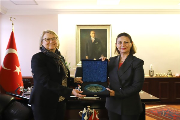 Eskişehir Büyükşehir Başkanı Ünlüce, Finlandiya Ankara Büyükelçisi Hamalainen’ı ağırladı