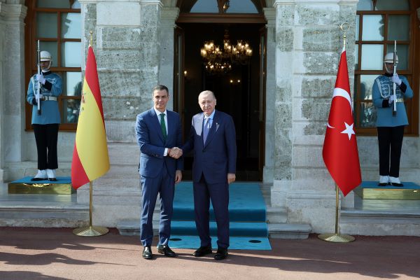 Cumhurbaşkanı Erdoğan, İspanya Başbakanı Sanchez ile görüştü