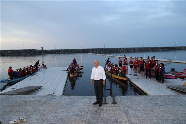 Başkan Güler’den sporculara ziyaret
