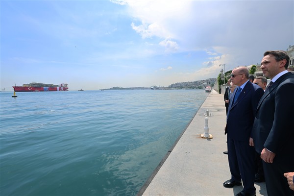 Erdoğan, Osman Gazi’yi Karadeniz Sakarya Gaz Sahası’na uğurladı