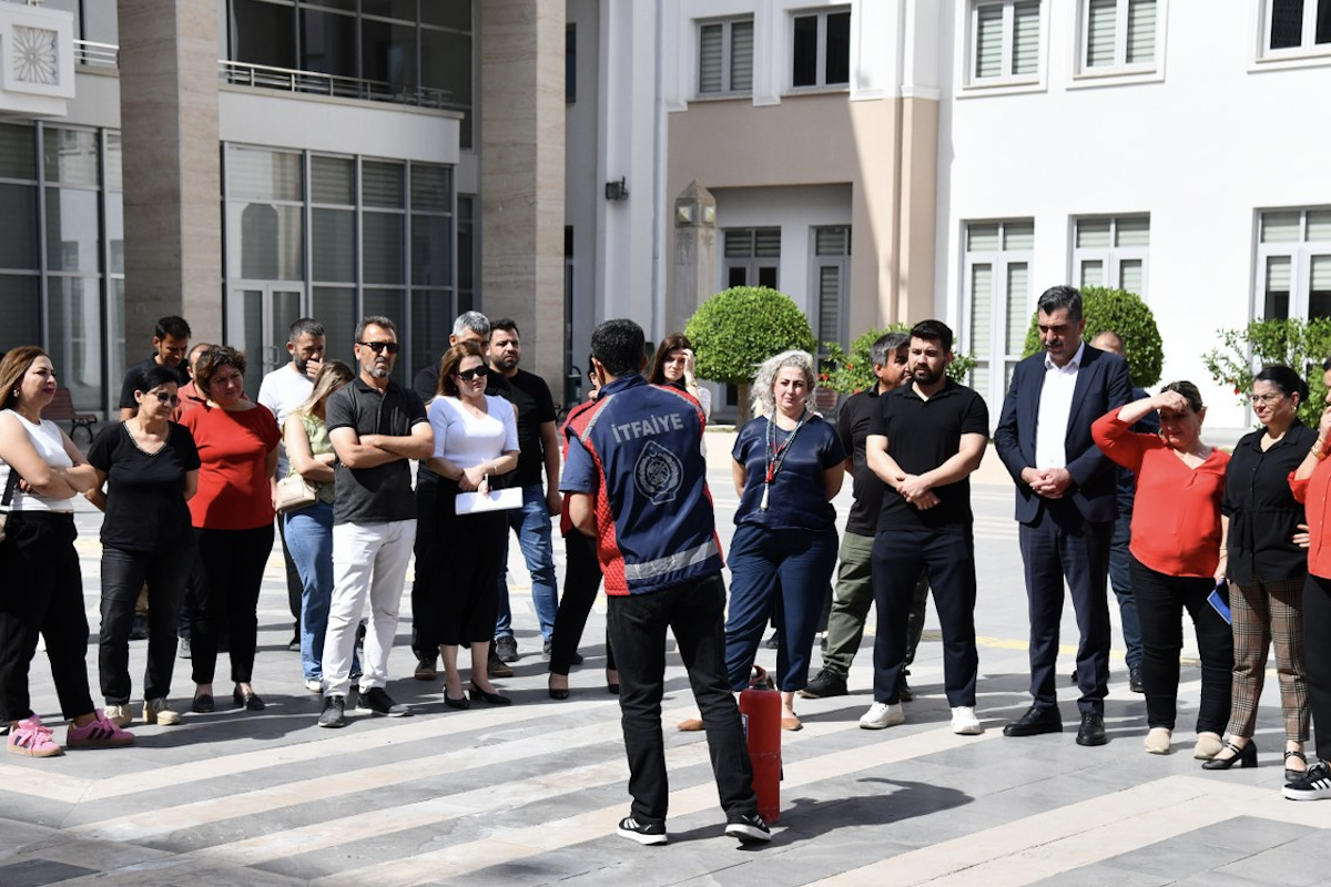 Osmaniye’de personele iş sağlığı ve güvenliği eğitimi verildi