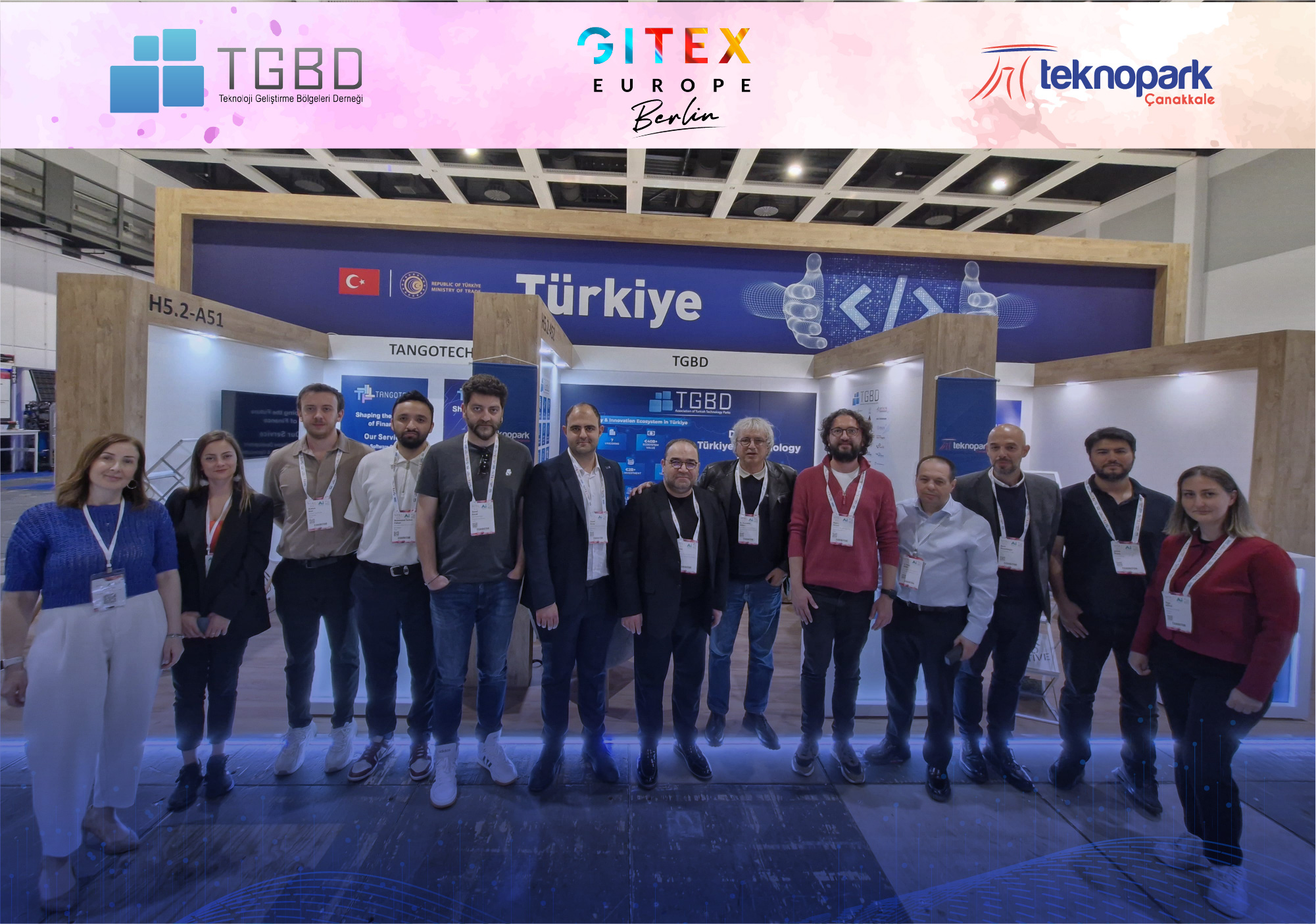 Çanakkale TGB ve TGBD, GITEX Europe’ta Türkiye’nin Teknoloji ve İnovasyon Gücünü Sergiledi