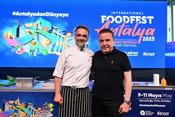 Başkan Böcek: Antalya’mız her mevsim gastronomi festivaline uygun bir şehir