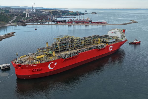 Osman Gazi Yüzer Üretim Platformu, 1 Haziran’da Filyos Limanı’na yanaşacak
