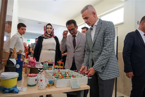 Karaman’da “Bunu Ben Yaptım” sergisi açıldı