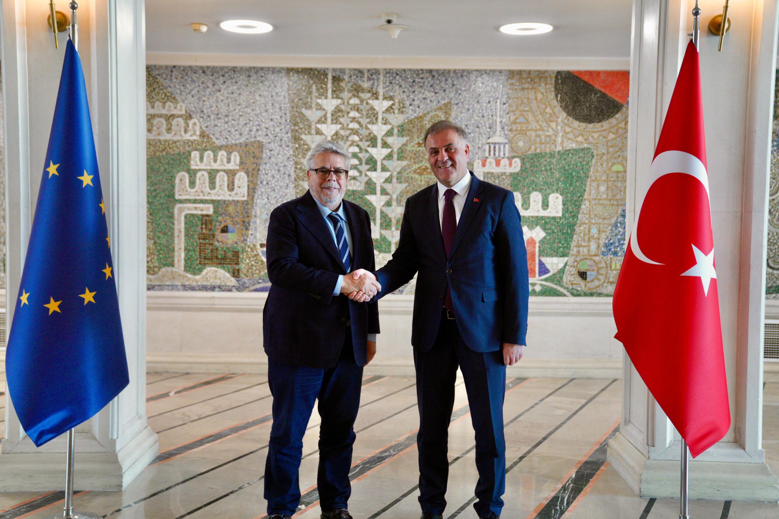 İBB Başkanvekili Aslan, AP Türkiye Raportörü Amor ile görüştü