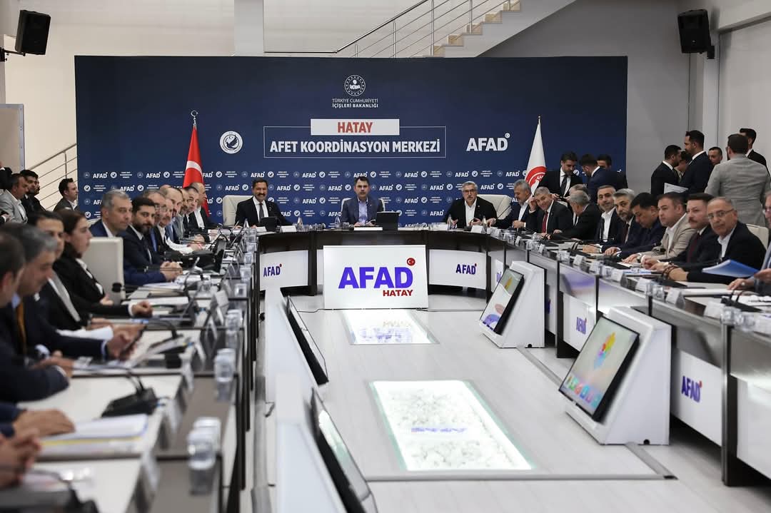 Bakan Kurum başkanlığında Hatay’da AFAD Koordinasyon Toplantısı