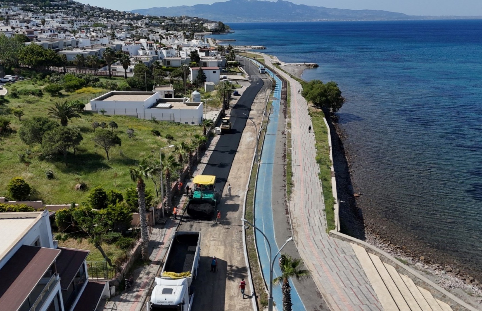Bodrum’da alt ve üst yapı çalışmaları devam ediyor