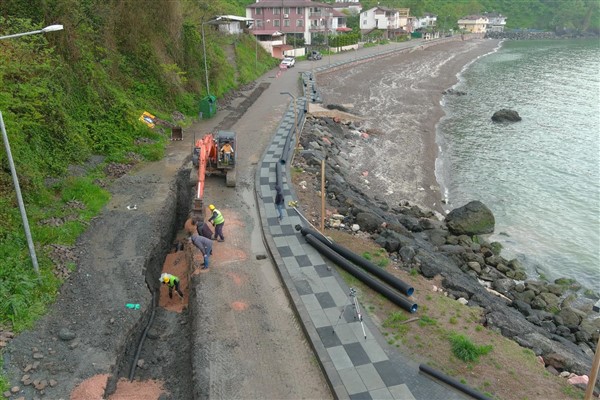 Fatsa Yalıköy Mahallesi kanalizasyon hattı tamamlandı