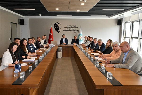 Manisa Büyükşehir encümen toplantısı yapıldı